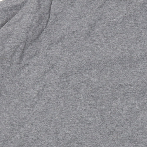 NEXT Womens Grey Cotton Pullover Sweatshirt Size M Pullover - Pockets