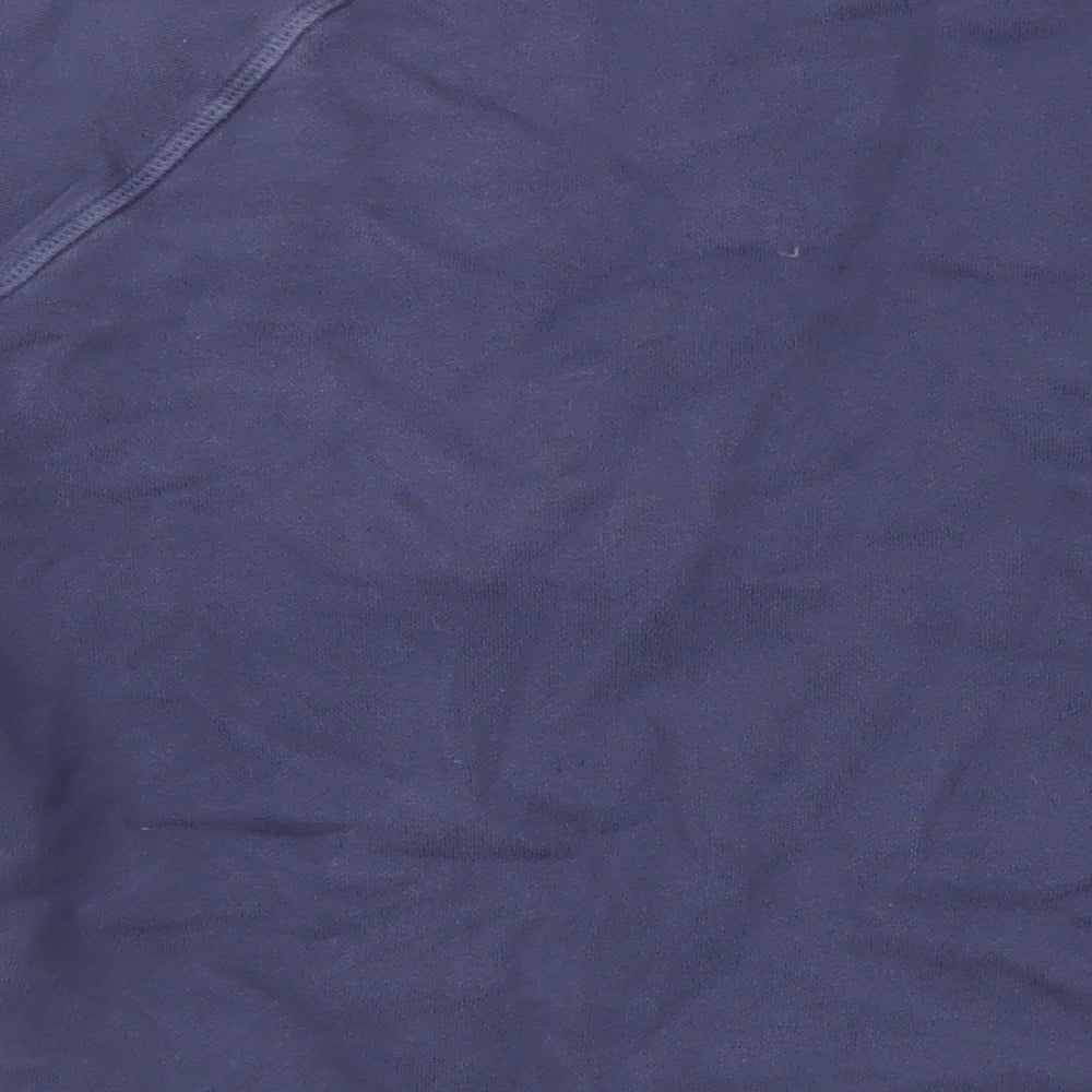 Roy Roger's Mens Blue Cotton Pullover Sweatshirt Size M - Pocket Detail