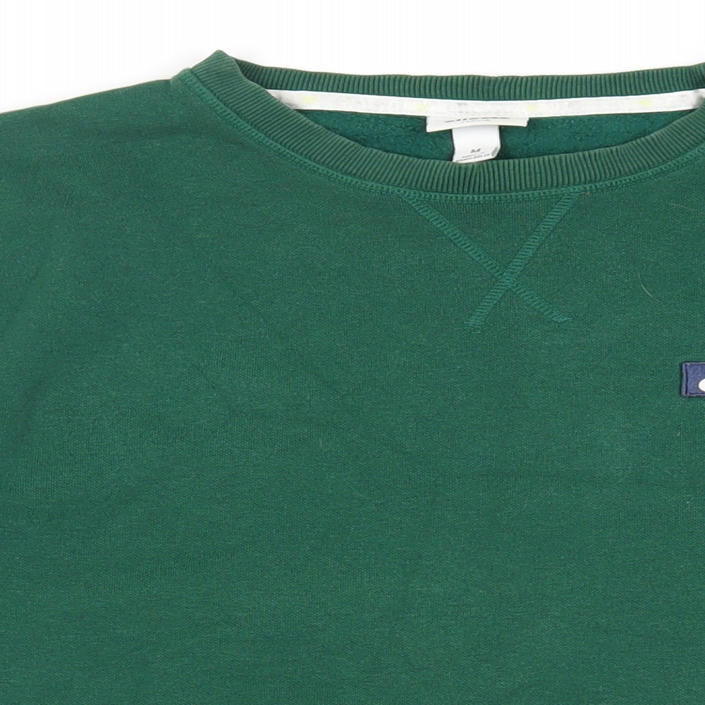 ellesse Mens Green Cotton Pullover Sweatshirt Size M - Logo