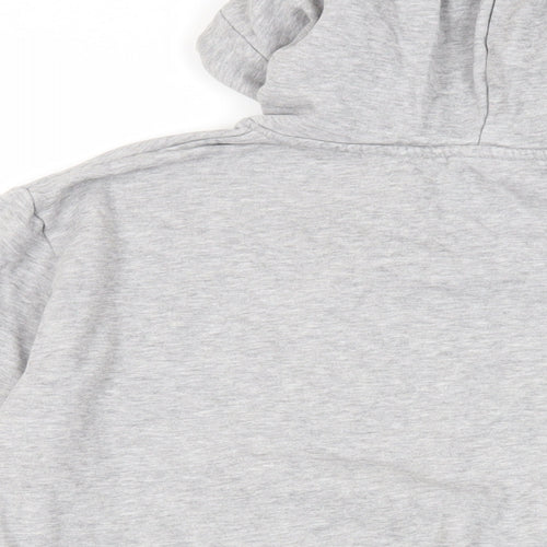 H&M Womens Grey Cotton Pullover Hoodie Size S Pullover - NASA