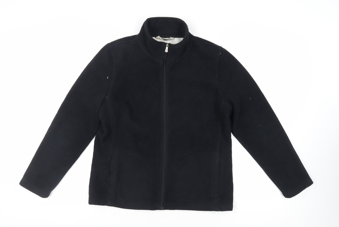 B.C. Clothing Womens Black Jacket Size M Zip - Zipped Pockets