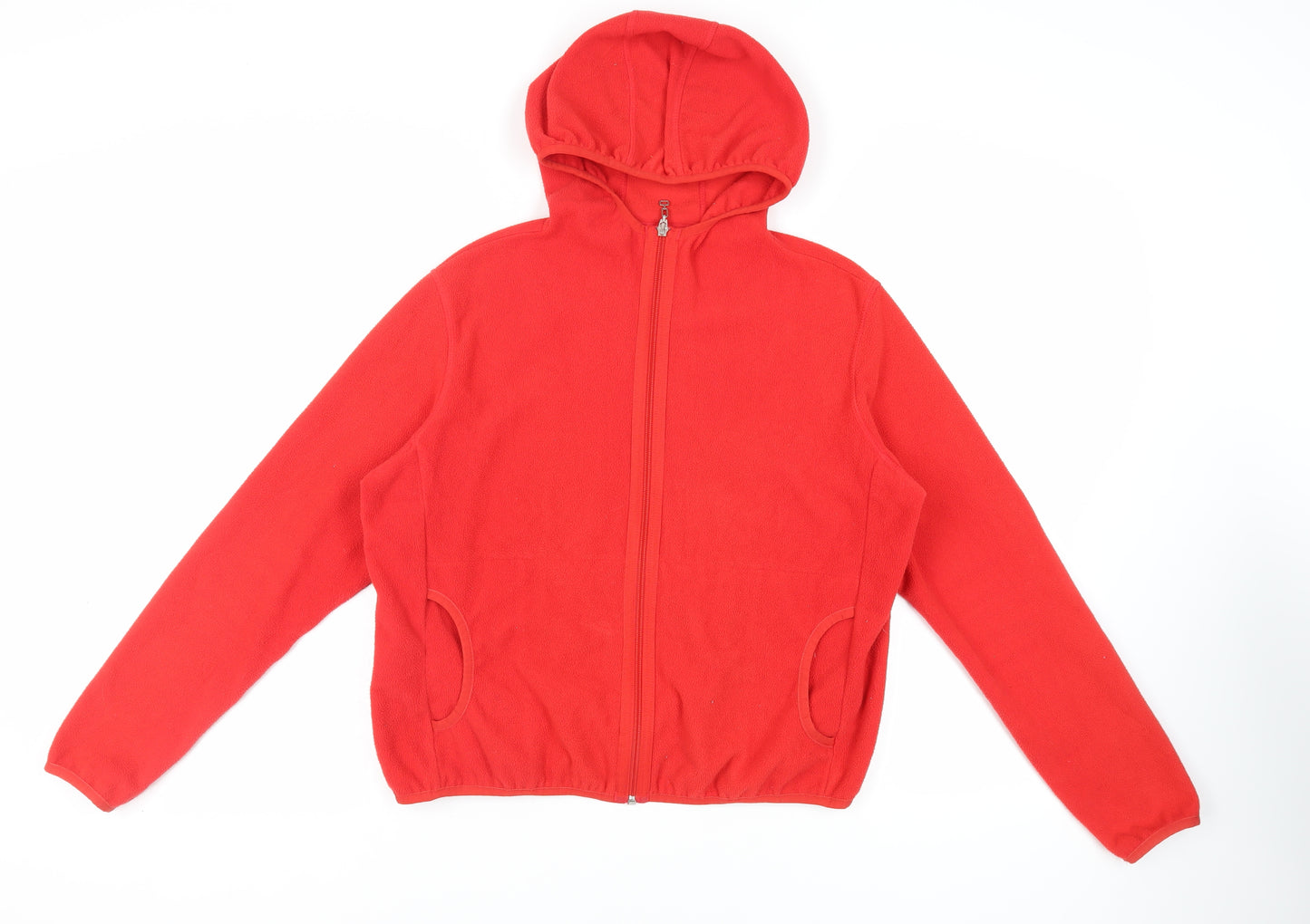 NEXT Womens Red Jacket Size 16 Zip - Pockets