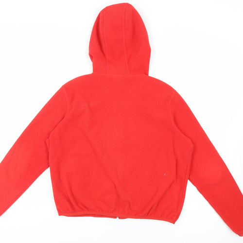 NEXT Womens Red Jacket Size 16 Zip - Pockets