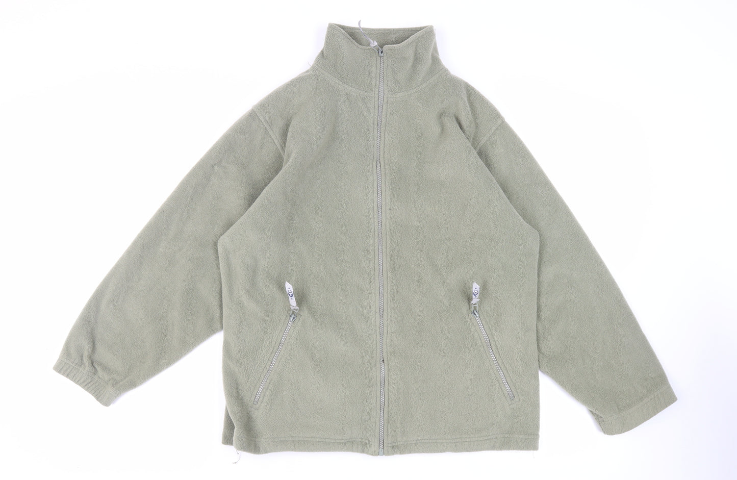 Neutral Territory Mens Green Jacket Size M Zip - Zipped Pockets