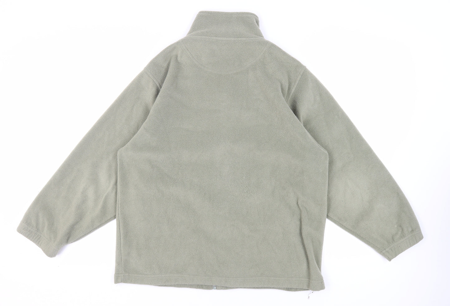 Neutral Territory Mens Green Jacket Size M Zip - Zipped Pockets