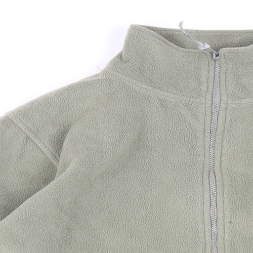 Neutral Territory Mens Green Jacket Size M Zip - Zipped Pockets
