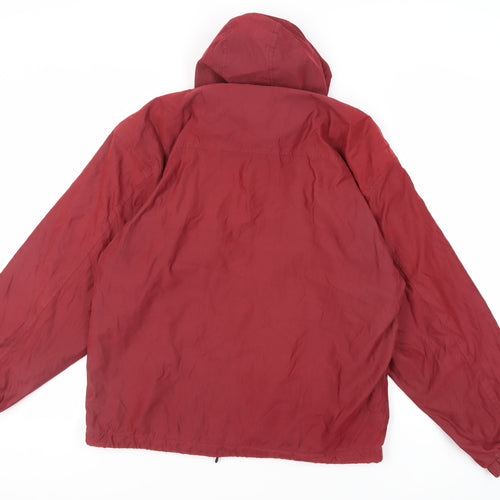 Naturalife Womens Red Jacket Size L Zip