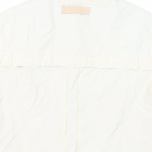 Marks and Spencer Mens Beige Gilet Jacket Size M Zip