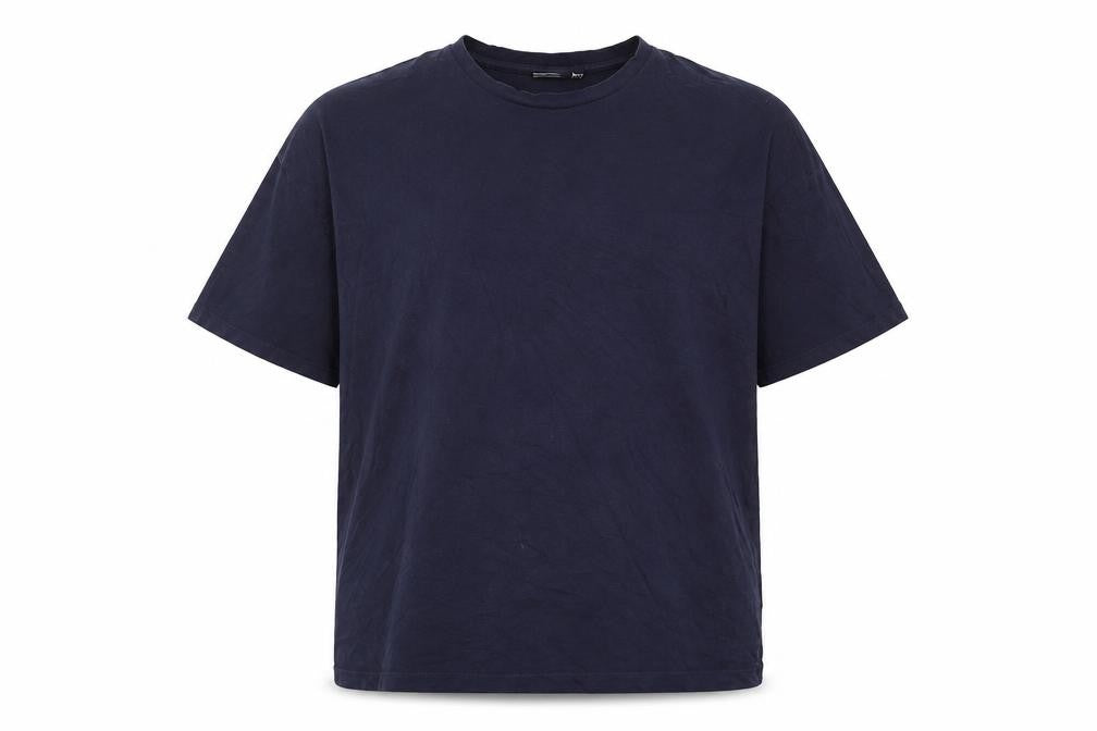 ASOS Mens Blue Cotton T-Shirt Size 2XL Crew Neck