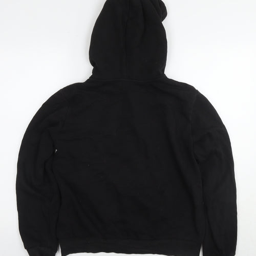 Divided by H&M Mens Black Cotton Full Zip Hoodie Size M