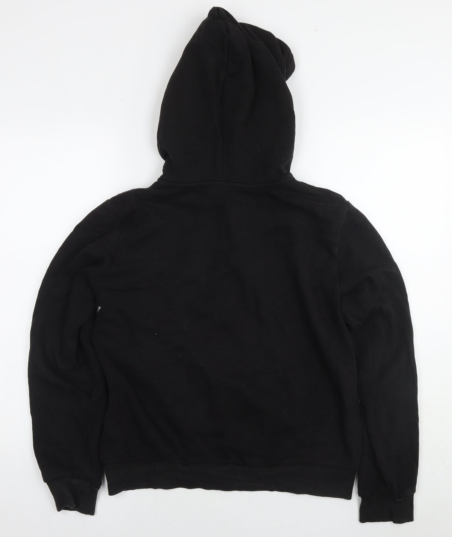 Divided by H&M Mens Black Cotton Full Zip Hoodie Size M