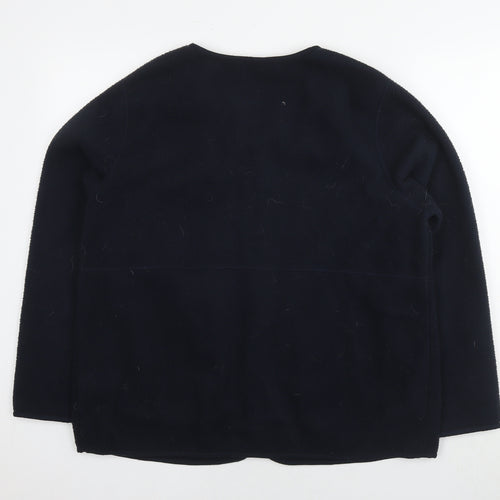 Marks and Spencer Womens Black Jacket Size L Zip