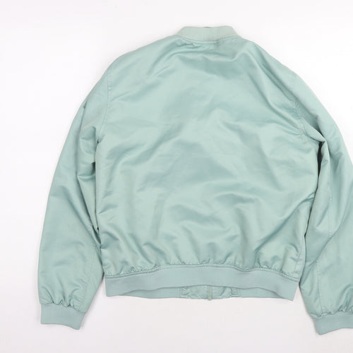 Noisy may Womens Blue Jacket Size L Zip