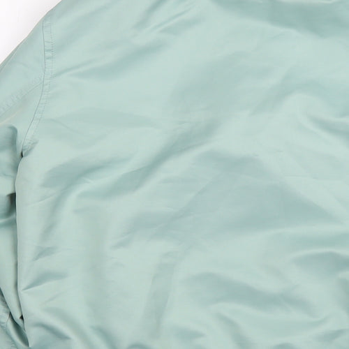 Noisy may Womens Blue Jacket Size L Zip