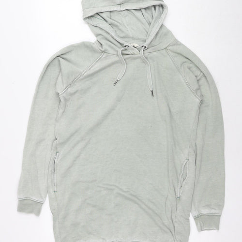 NEXT Womens Grey Cotton Pullover Hoodie Size S Pullover - Tunic