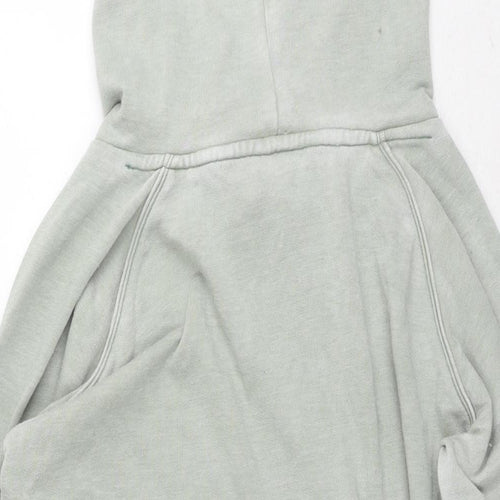 NEXT Womens Grey Cotton Pullover Hoodie Size S Pullover - Tunic