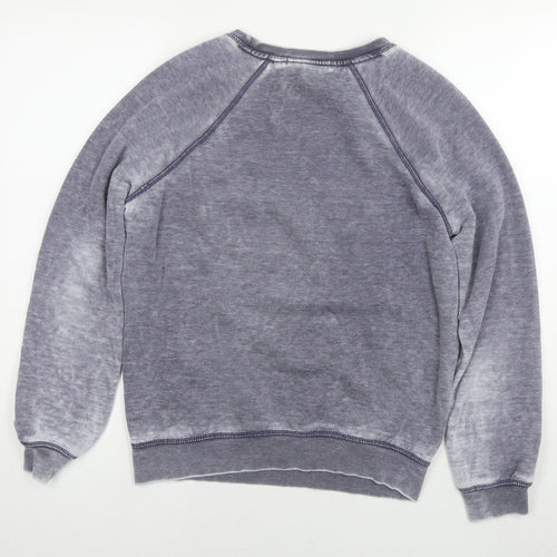 NEXT Womens Blue Cotton Pullover Sweatshirt Size XS Pullover - New York City