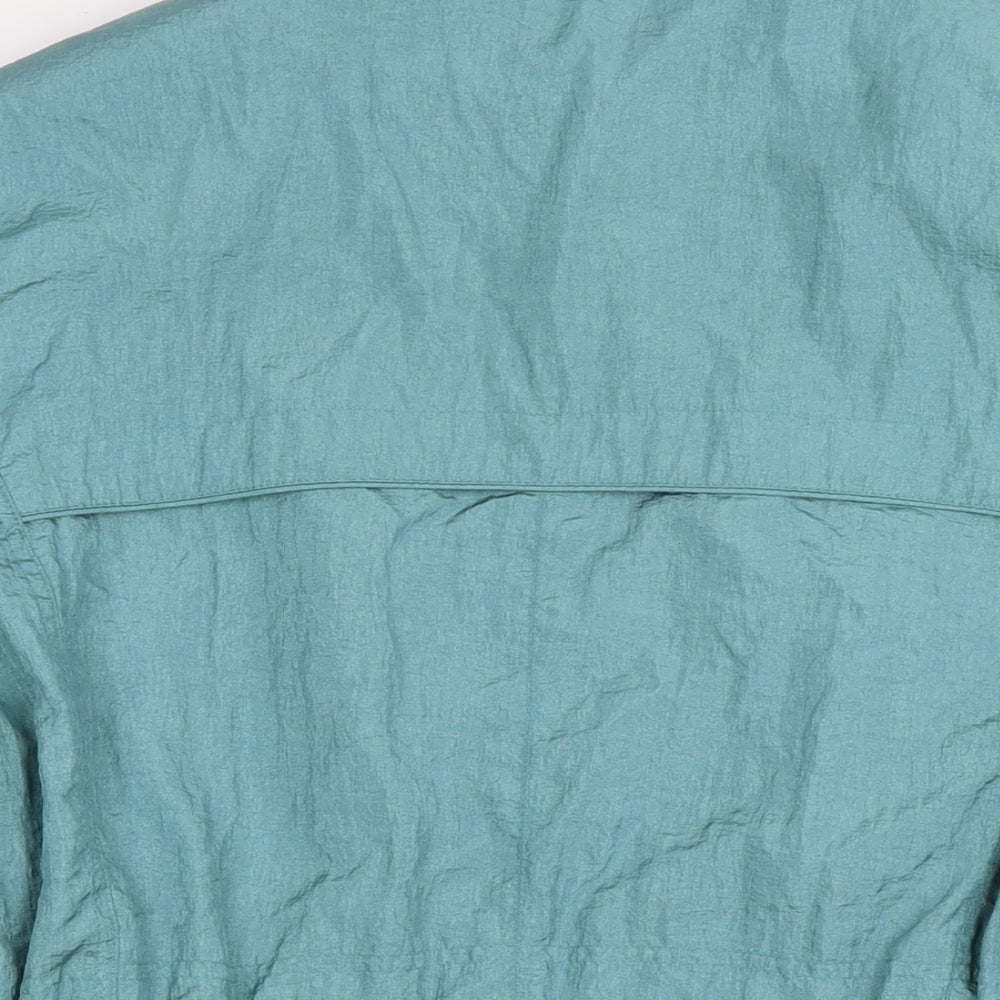 Klass Womens Blue Parka Coat Size 20 Zip