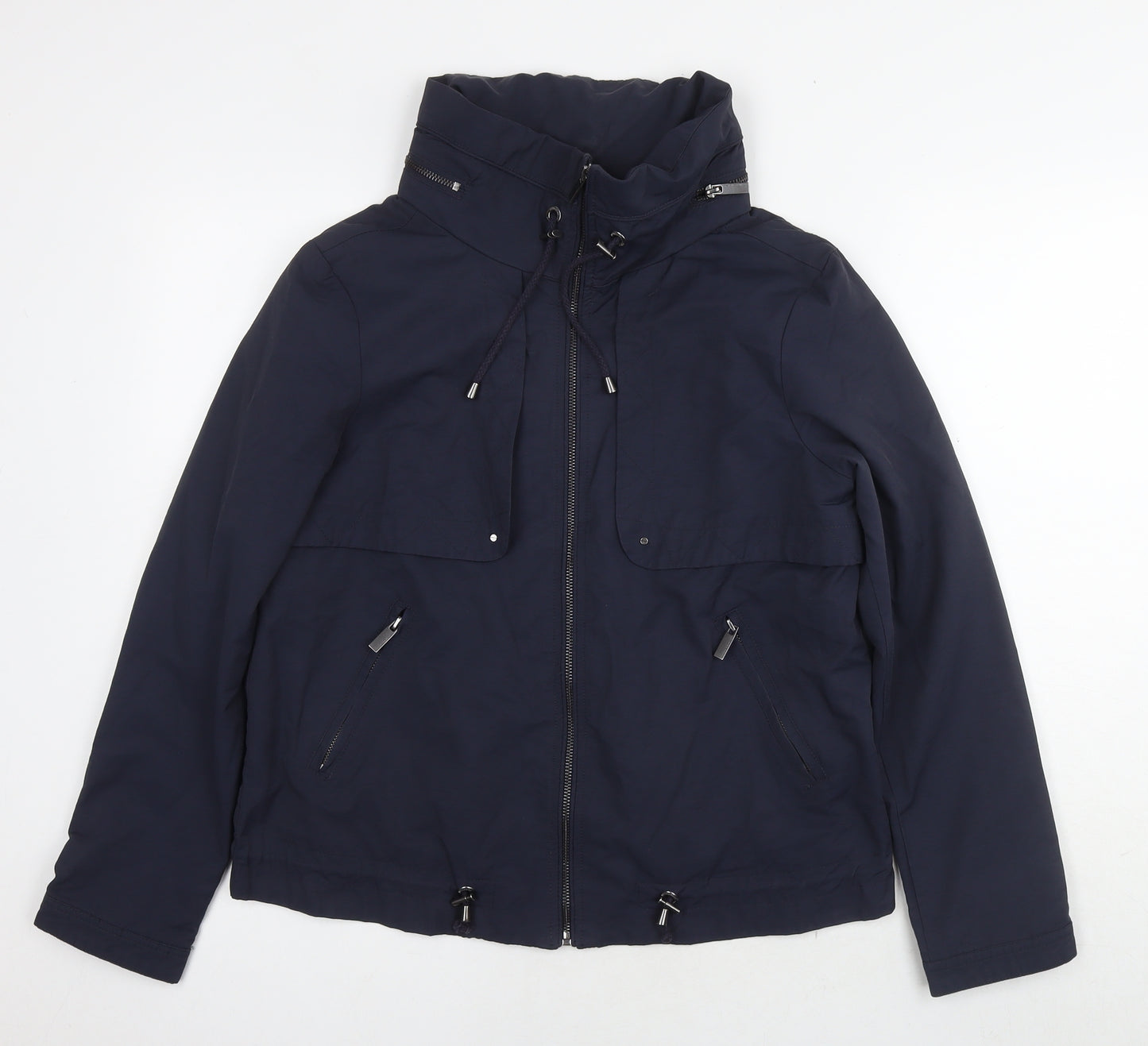 Principles Womens Blue Jacket Size 12 Zip