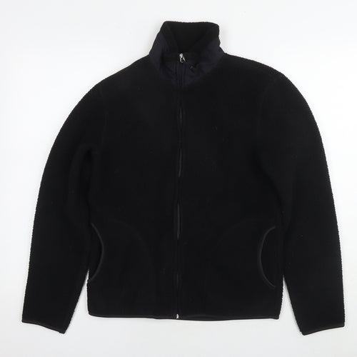 H&M Womens Black Jacket Size XS Zip