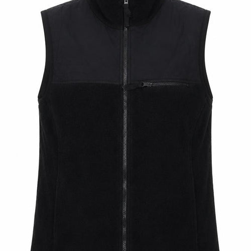 Bonmarché Womens Black Gilet Waistcoat Size M Zip