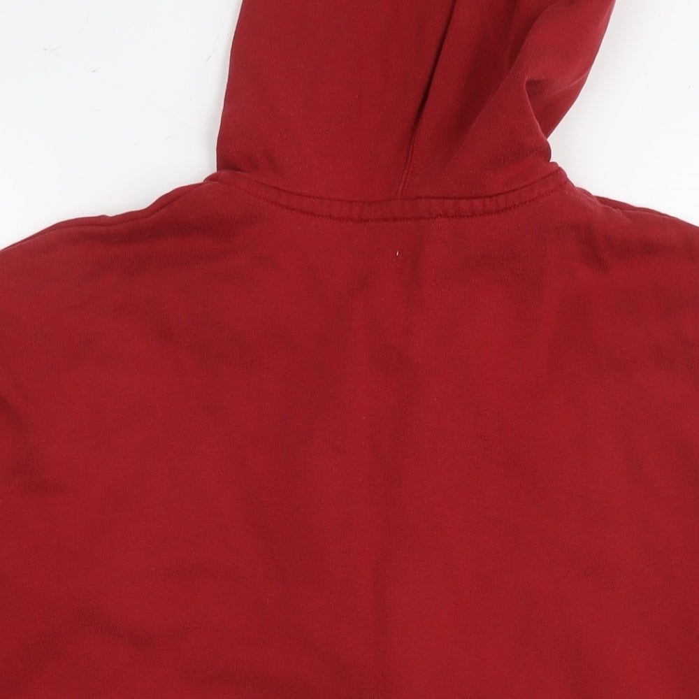 NEXT Mens Red Cotton Full Zip Hoodie Size L - CCCP