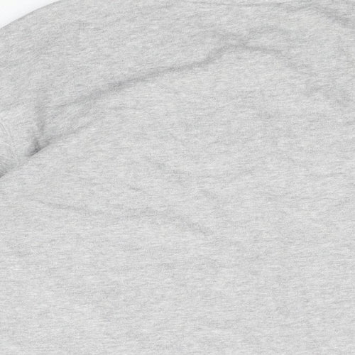 BT21 Womens Grey Cotton Pullover Sweatshirt Size S Pullover - Panda Print
