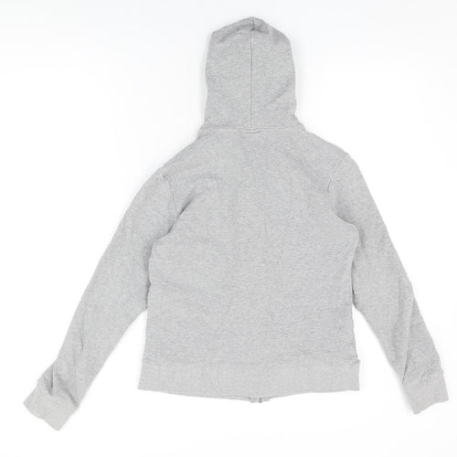 Olympus Girls Grey Cotton Full Zip Hoodie Size 14 Years Zip