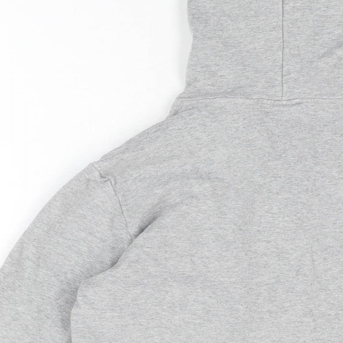 Olympus Girls Grey Cotton Full Zip Hoodie Size 14 Years Zip