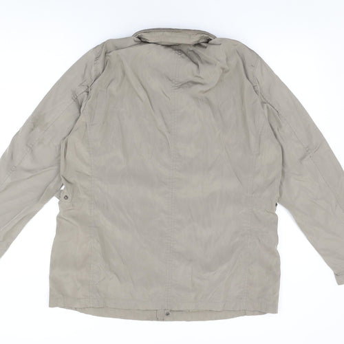 Danteitaliana Womens Beige Jacket Coat Size L Zip