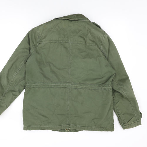 So Fabulous Womens Green Jacket Coat Size 16 Zip