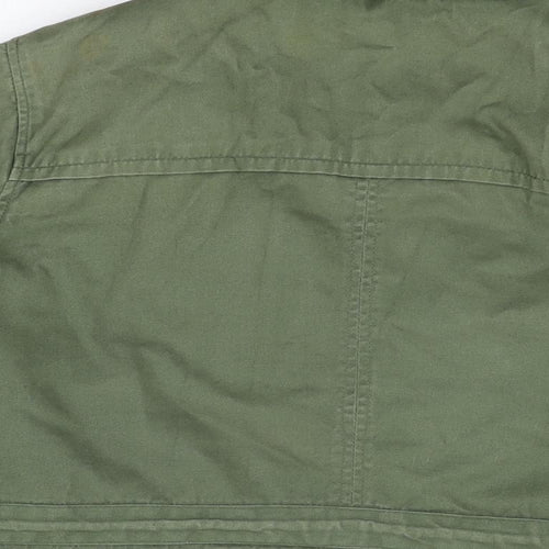 So Fabulous Womens Green Jacket Coat Size 16 Zip