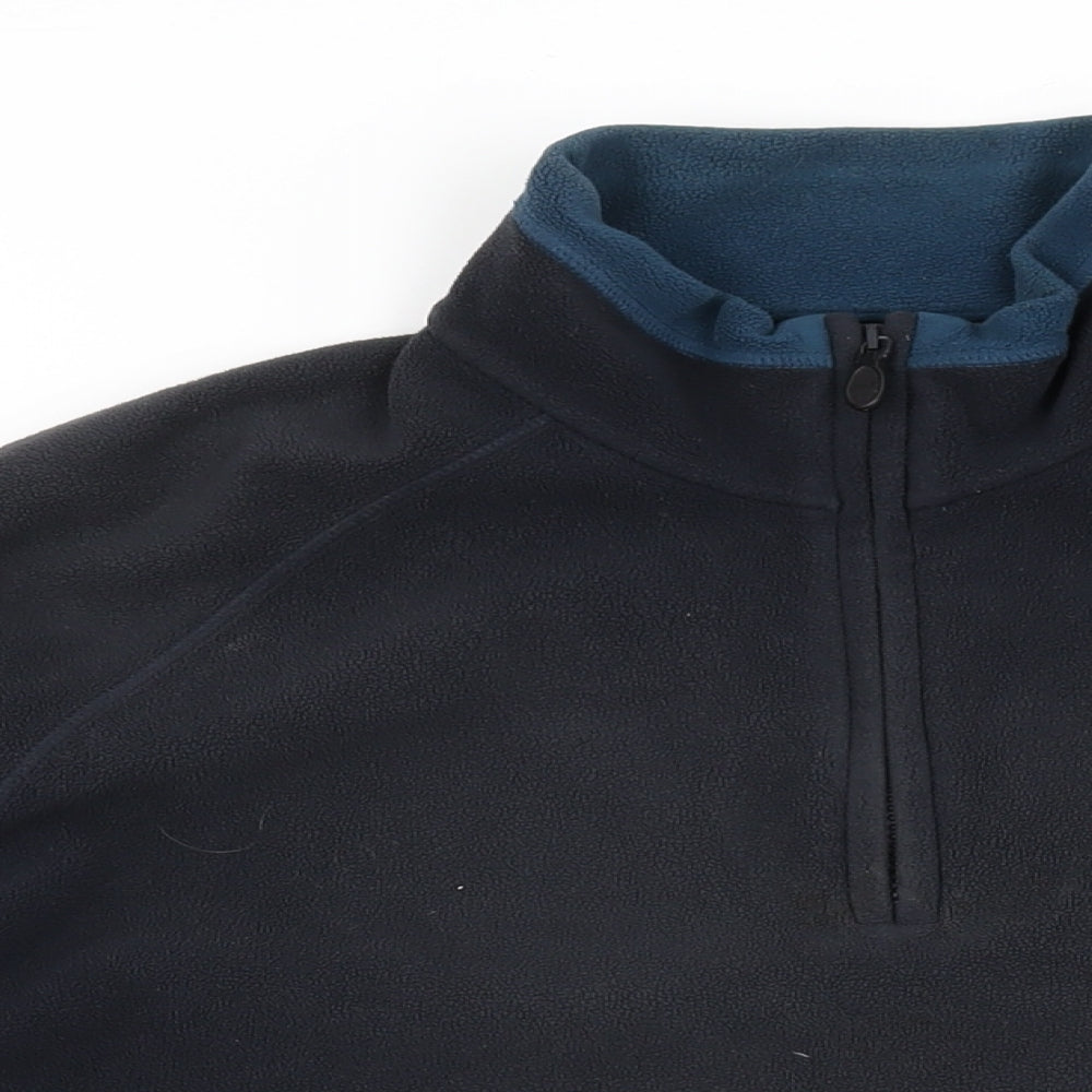 Marks and Spencer Mens Blue Polyester Pullover Sweatshirt Size M