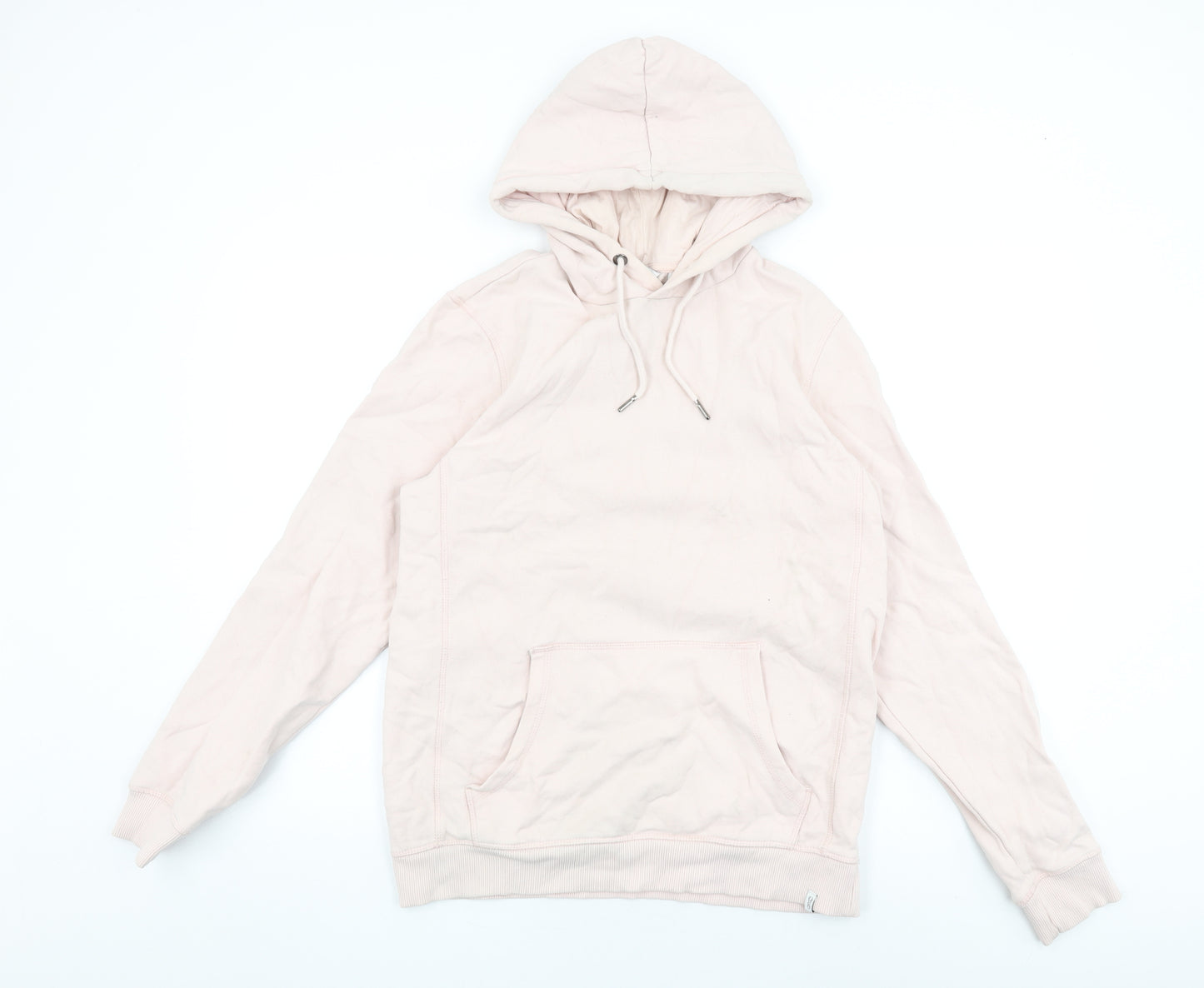 NEXT Womens Pink Cotton Pullover Hoodie Size M Pullover
