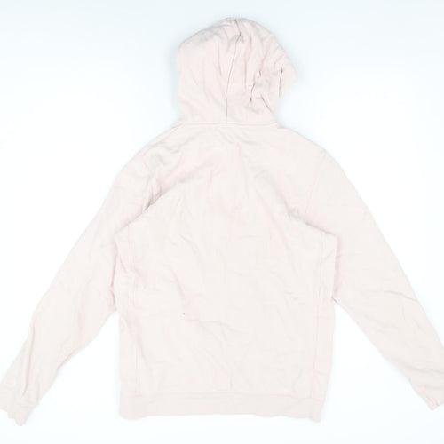 NEXT Womens Pink Cotton Pullover Hoodie Size M Pullover