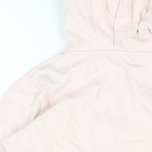 NEXT Womens Pink Cotton Pullover Hoodie Size M Pullover