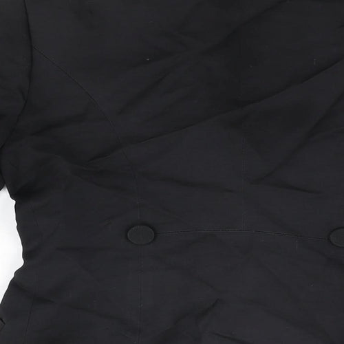 Joseph Womens Black Jacket Blazer Size 10 Button