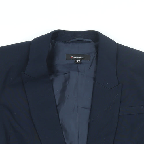 Marks and Spencer Womens Blue Jacket Blazer Size 4