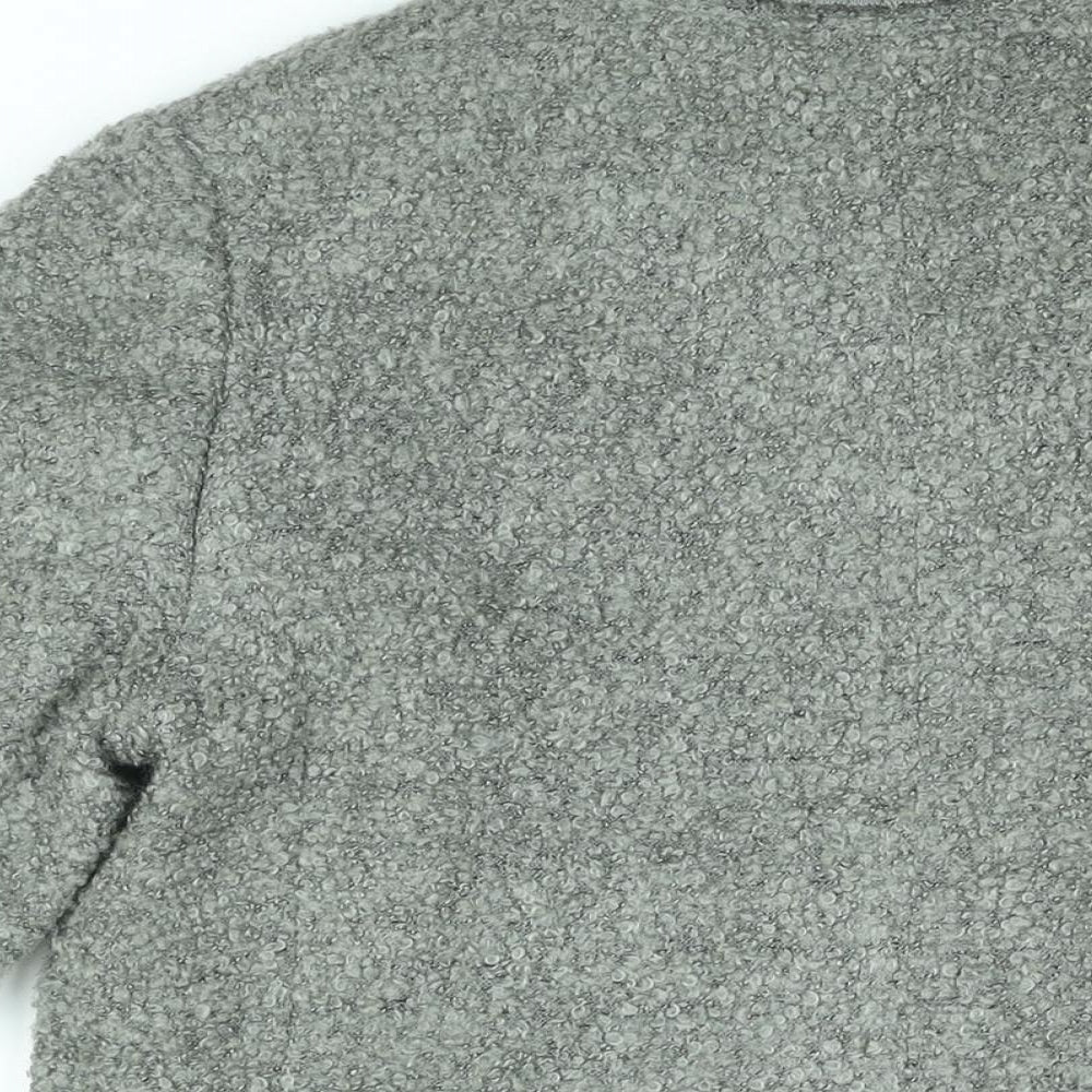 Marks and Spencer Womens Grey Jacket Size 16 Button