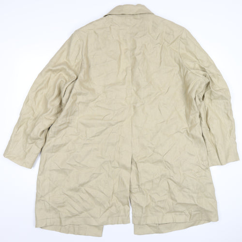 Autograph Womens Beige Jacket Blazer Size 22