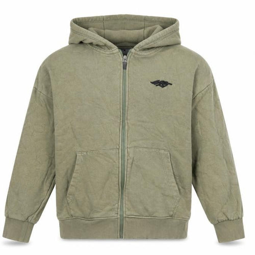 NEXT Boys Green Cotton Full Zip Hoodie Size 10 Years Zip