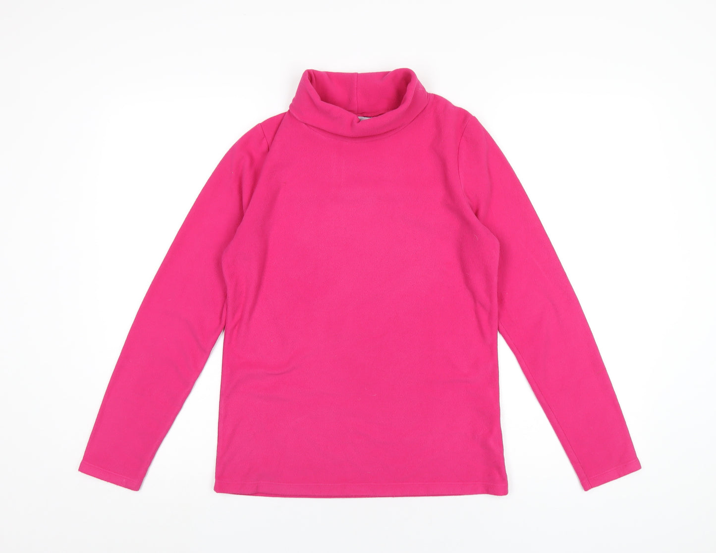 Bossini Womens Pink Polyester Pullover Sweatshirt Size M Pullover