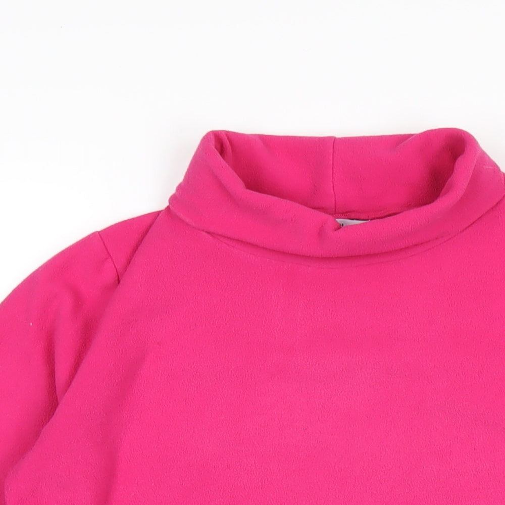 Bossini Womens Pink Polyester Pullover Sweatshirt Size M Pullover