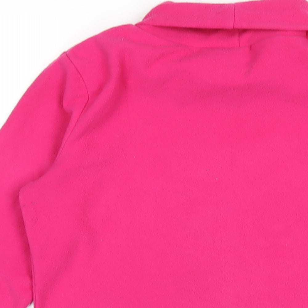 Bossini Womens Pink Polyester Pullover Sweatshirt Size M Pullover