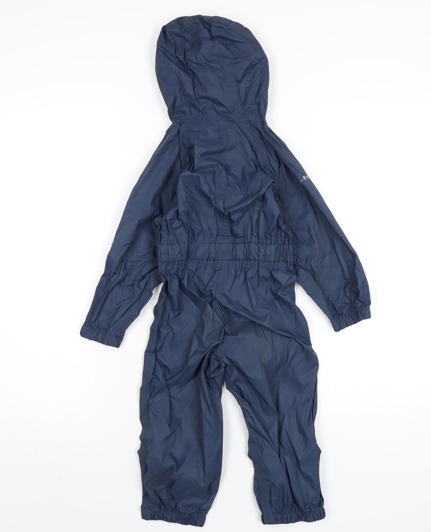 Trespass Boys Blue Rain Coat Snowsuit Size 2-3 Years Zip