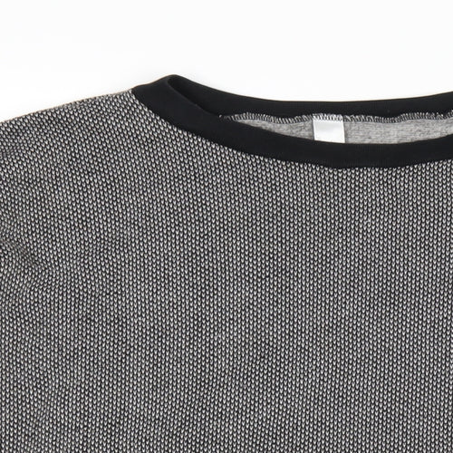 American Apparel Womens Grey Cotton Pullover Sweatshirt Size M Pullover