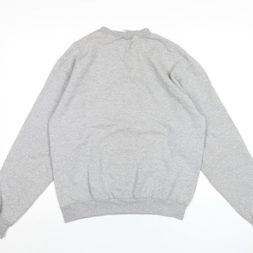 Champion Mens Grey Cotton Pullover Sweatshirt Size M - Harvard