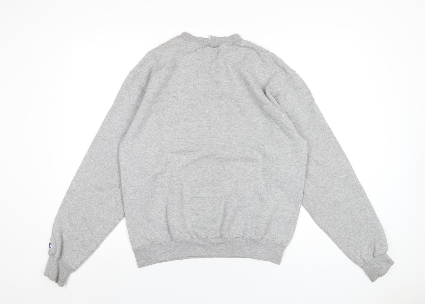 Champion Mens Grey Cotton Pullover Sweatshirt Size M - Harvard