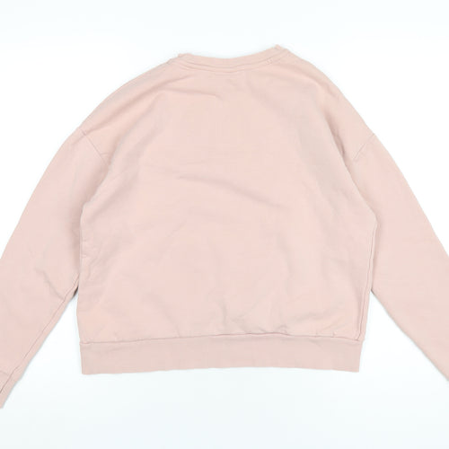 Disney Womens Pink Cotton Pullover Sweatshirt Size S Pullover - Winnie the Pooh