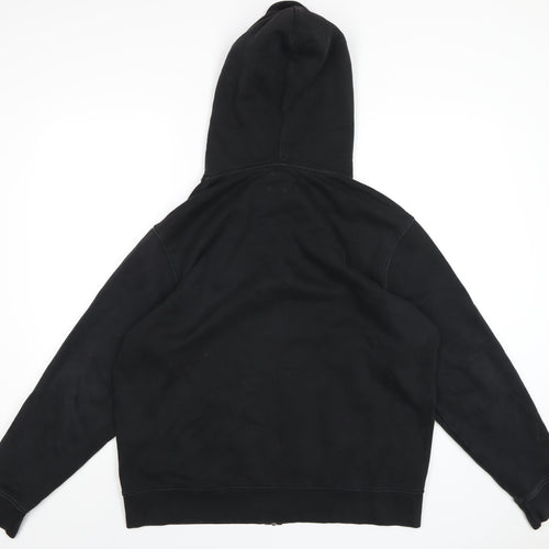 Levi's Mens Black Cotton Full Zip Hoodie Size L